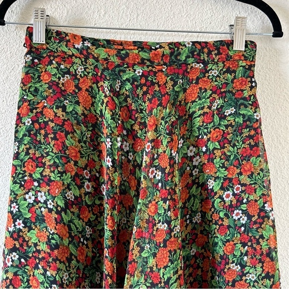 Anthony Muto Women’s VTG Midi Skirt Measures 26” waist Dixie Floral Print Modest - Picture 4 of 13